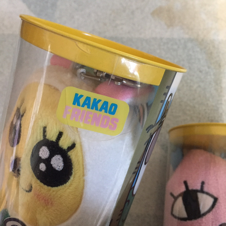 카카오톡 카카오프렌즈 어피치 무지 미니 인형 일괄 이미지