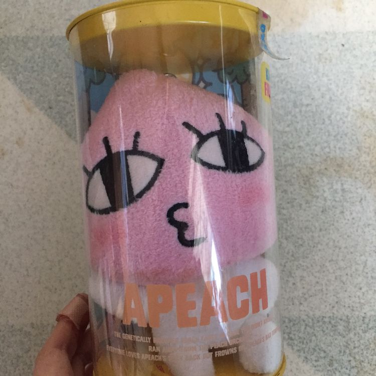 카카오톡 카카오프렌즈 어피치 무지 미니 인형 일괄 이미지