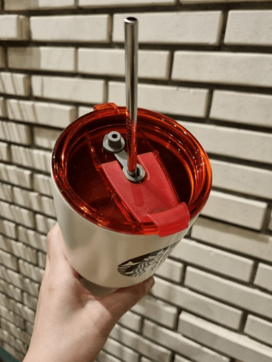 스타벅스 스테인리스 텀블러 890ml 보온보냉 커피잔 이미지