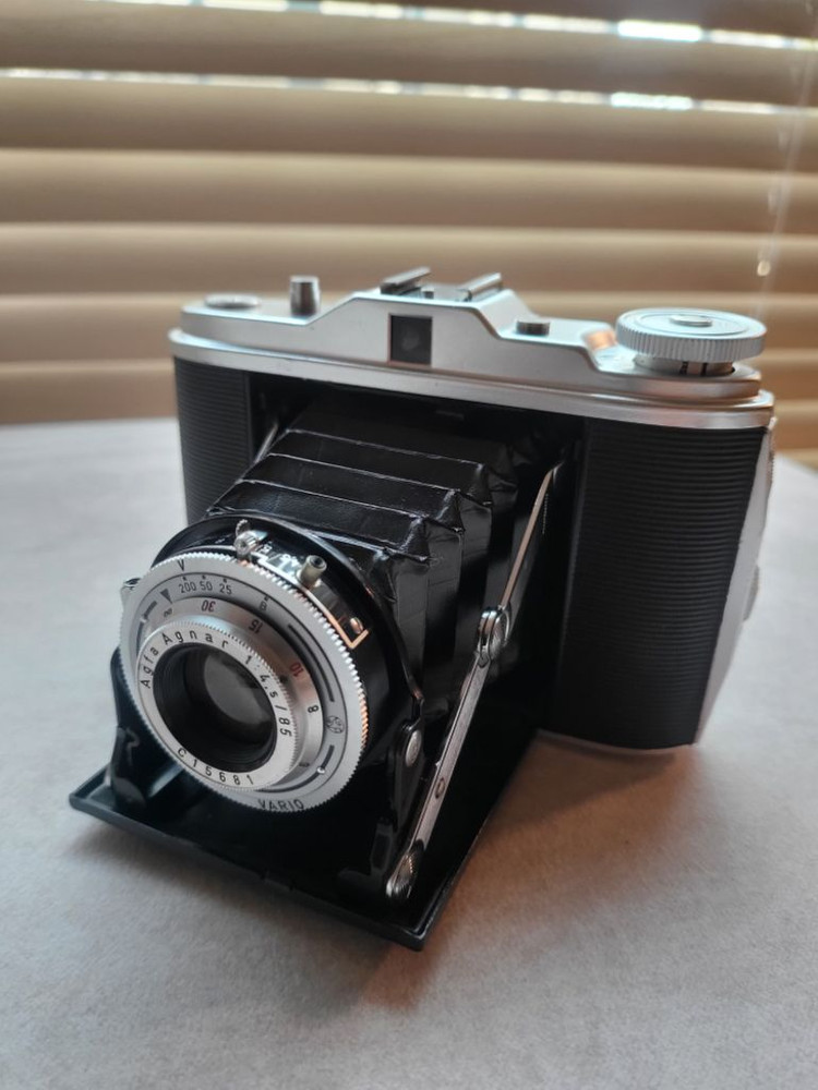 중형 폴딩 카메라 아그파 골프 이미지