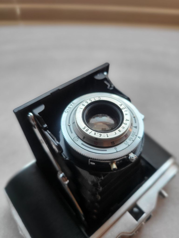 중형 폴딩 카메라 아그파 골프 이미지