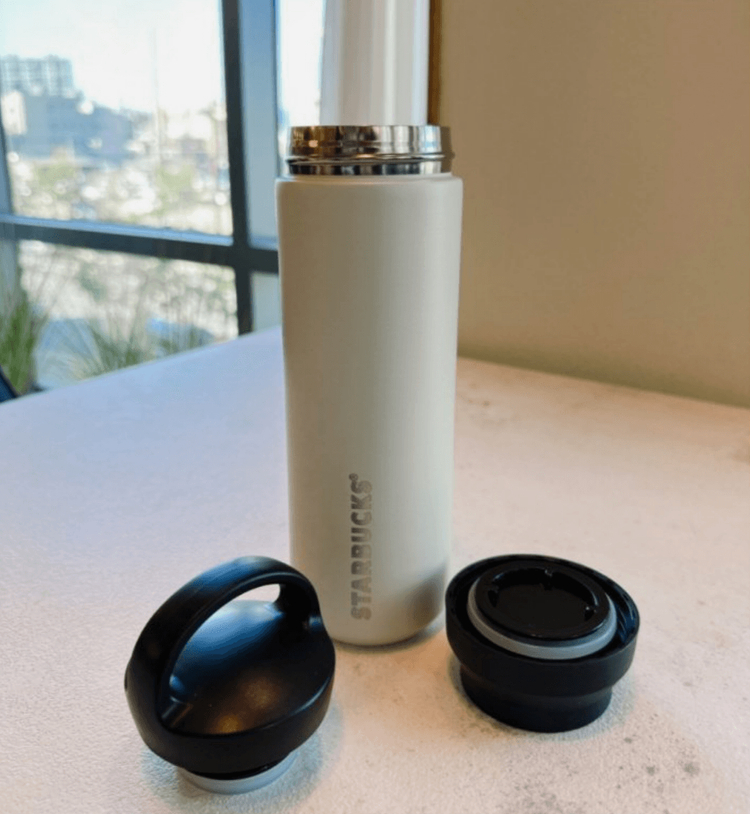 1+1 스타벅스 텀블러 500ml 요가 헬스 손잡이 이미지