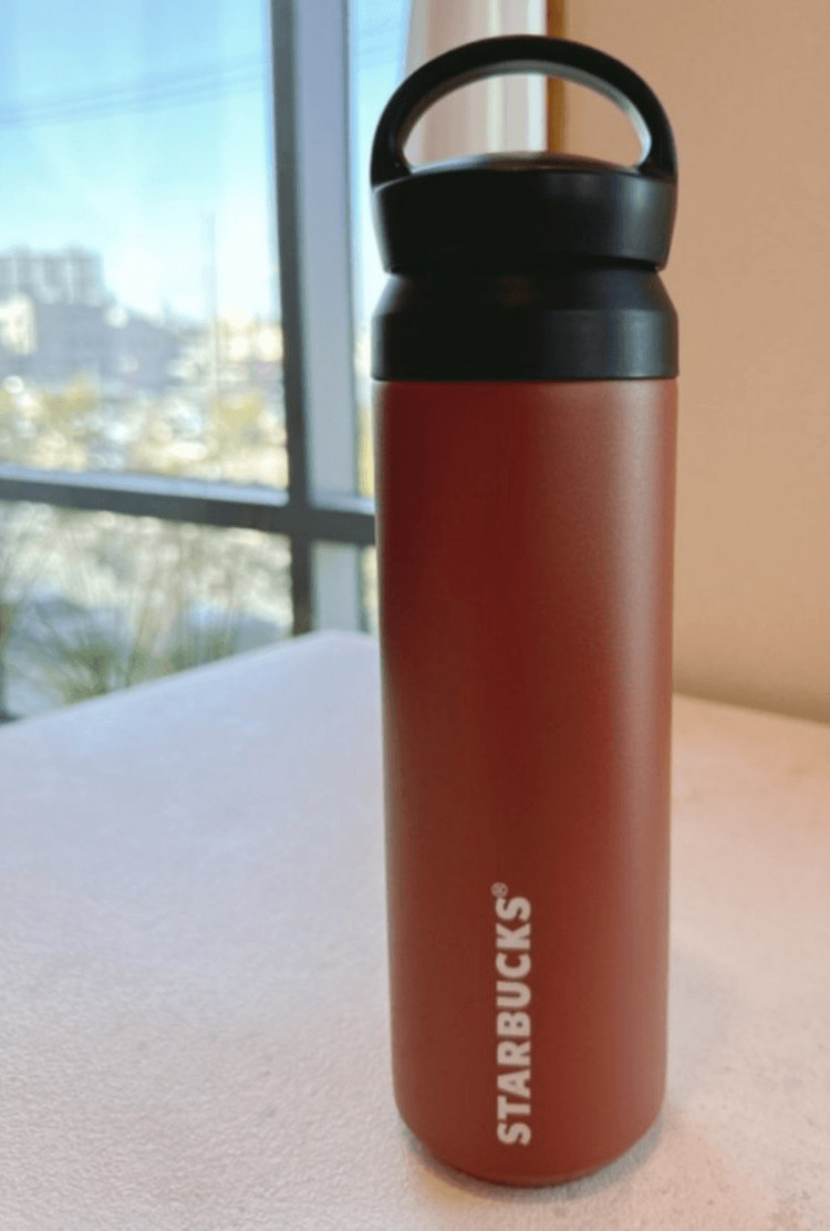 1+1 스타벅스 텀블러 500ml 요가 헬스 손잡이 이미지