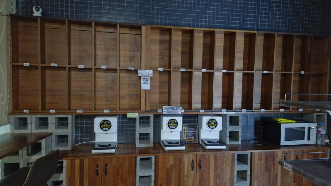 원목선반 라면선반 이미지