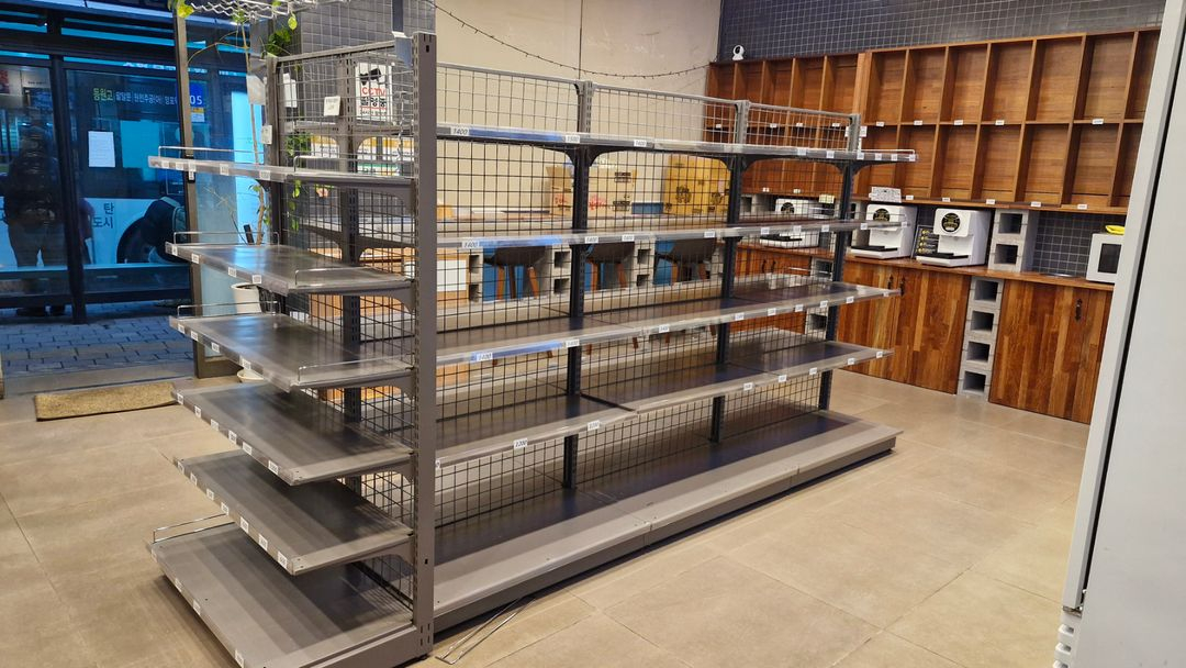 선반매대 아이스크림선반 렉 곤도라--2