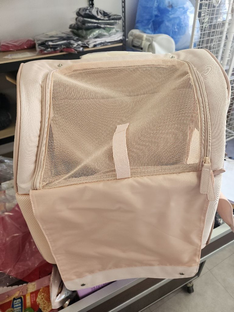 강아지고양이 가방 겸 캐리어 이미지