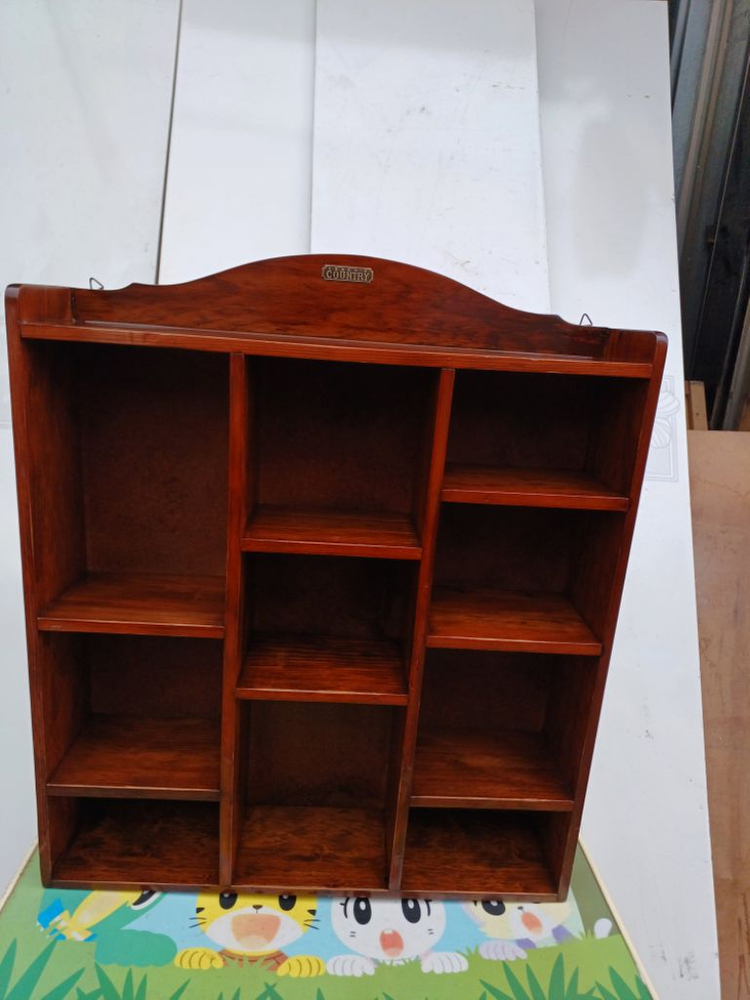 원목 벽걸이선반. 52.5. 12. 62 이미지