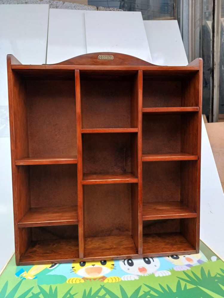 원목 벽걸이선반. 52.5. 12. 62 이미지