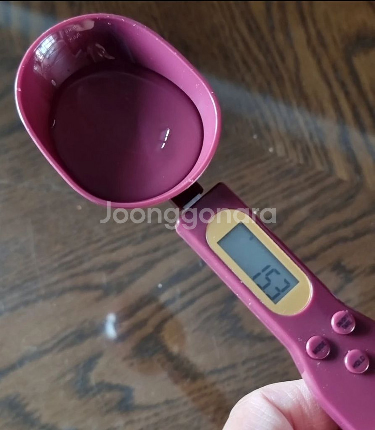 숟가락 LCD 디지털 저울 (무게.부피)밧테리포함--1