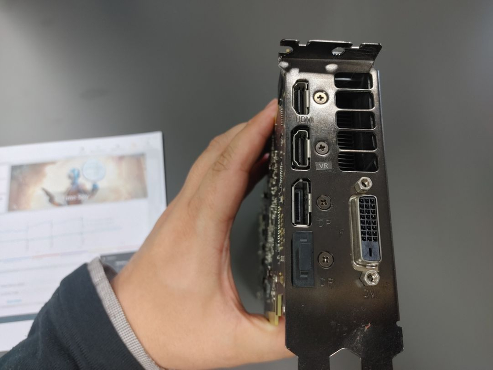 Nvidia GTX1080 ASUS 이미지