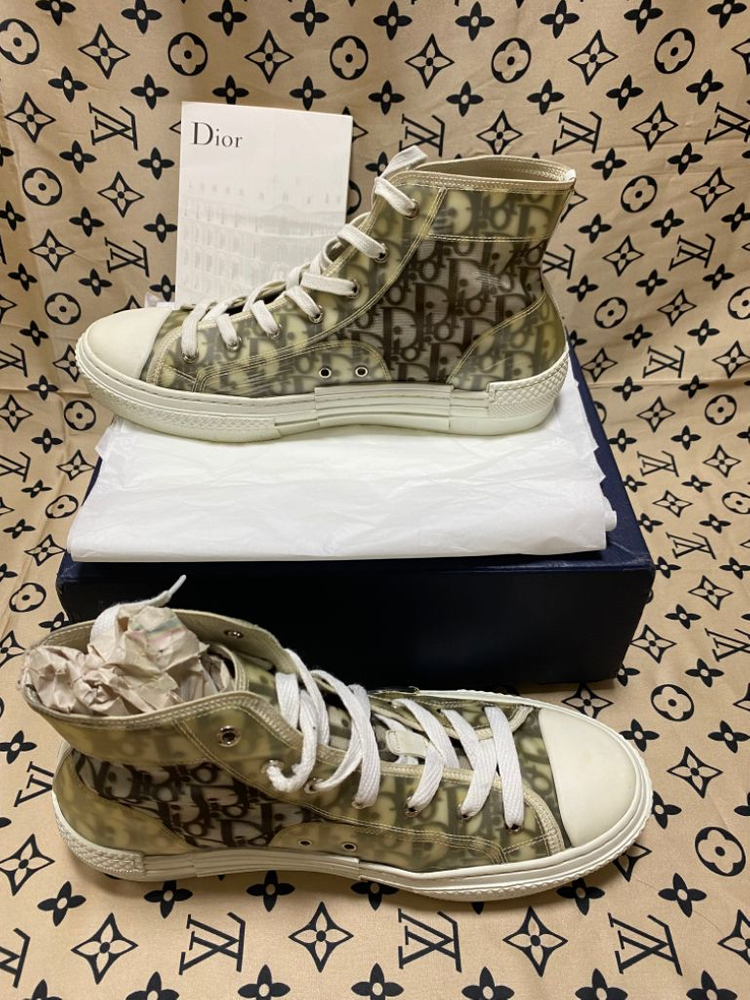 디올 오블리크 하이탑 스니커즈 44사이즈 이미지