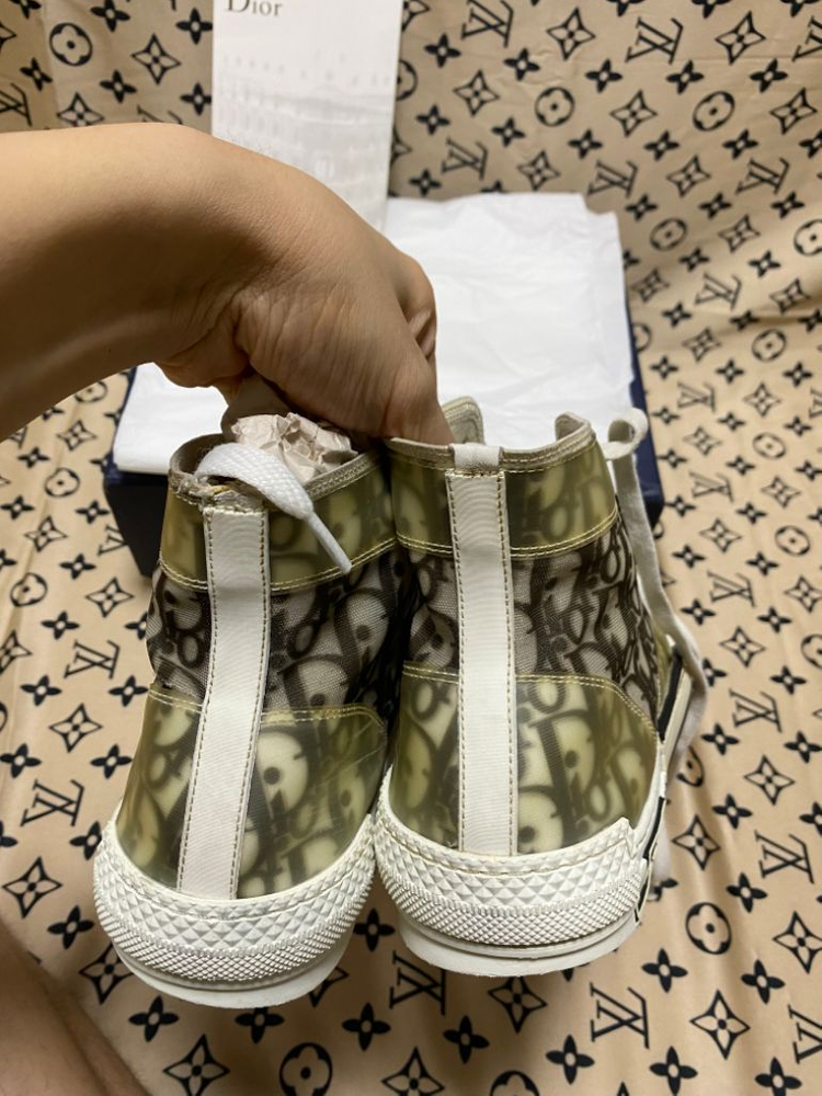 디올 오블리크 하이탑 스니커즈 44사이즈 이미지