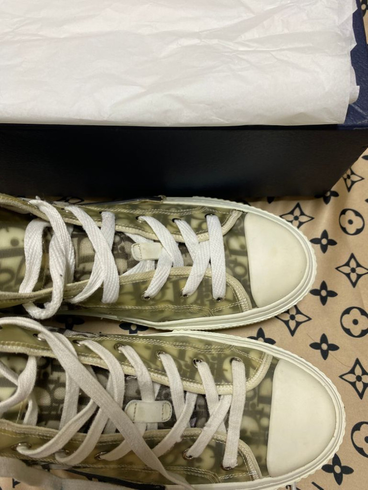 디올 오블리크 하이탑 스니커즈 44사이즈 이미지