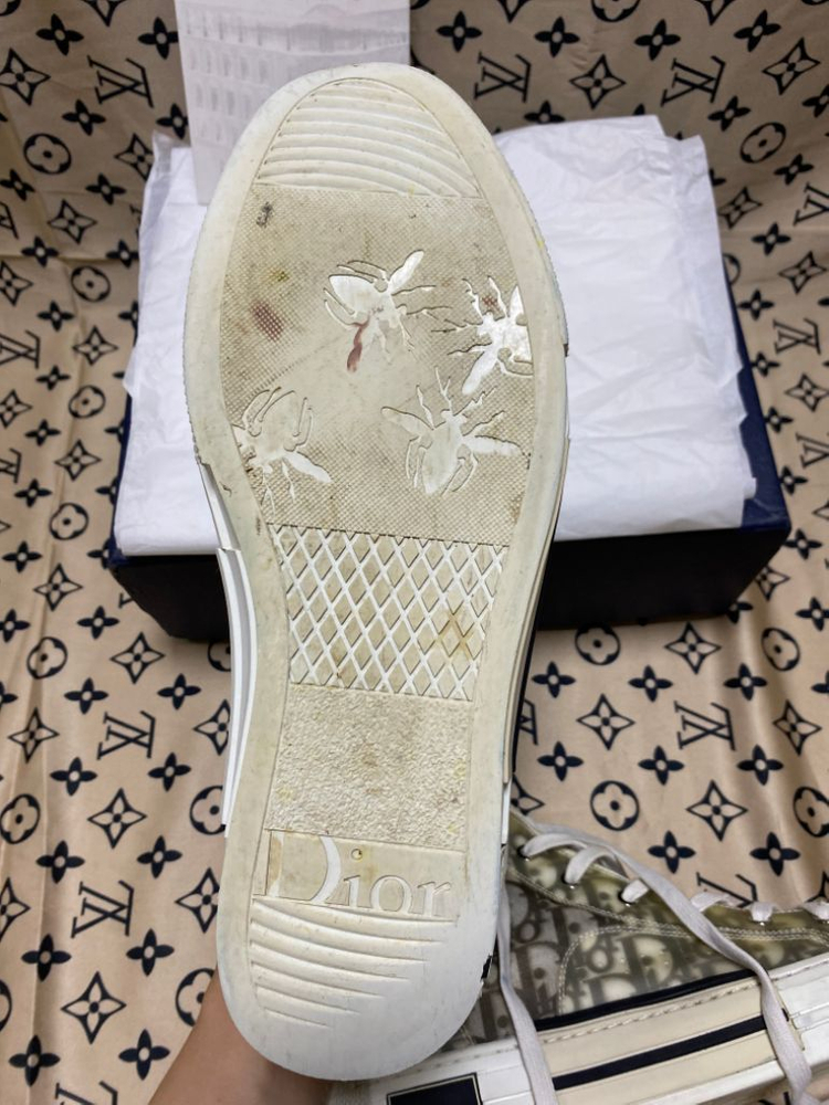 디올 오블리크 하이탑 스니커즈 44사이즈 이미지