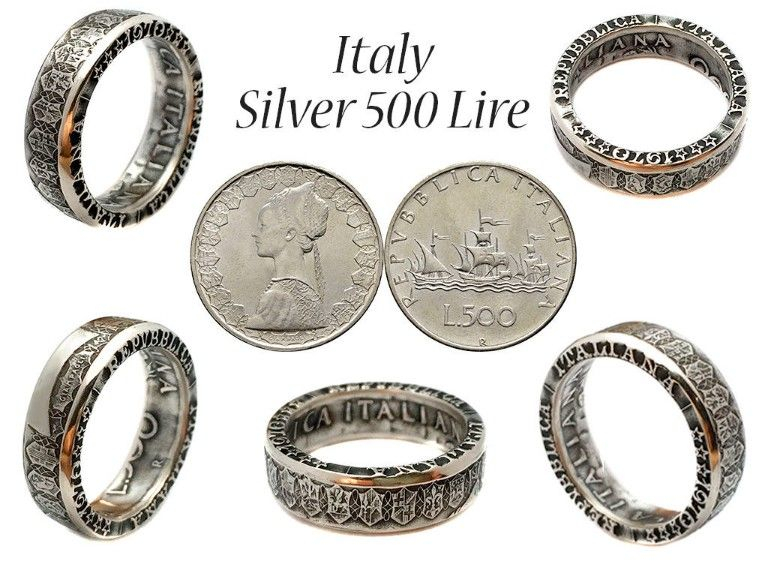 은화동전반지 이탈리아은화 이미지