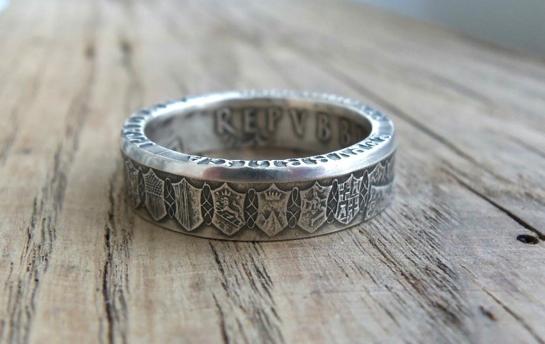 은화동전반지 이탈리아은화 이미지