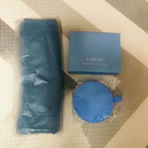 라네즈 여행용 폴딩백+ 실리콘컵 택배포함
