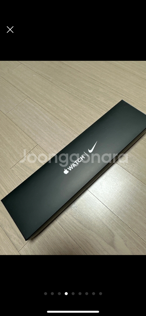애플워치se 나이키 44mm 실버--3