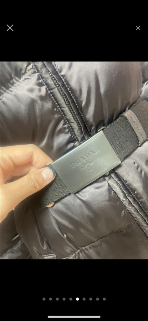 프라다 여성패딩 정품 이미지