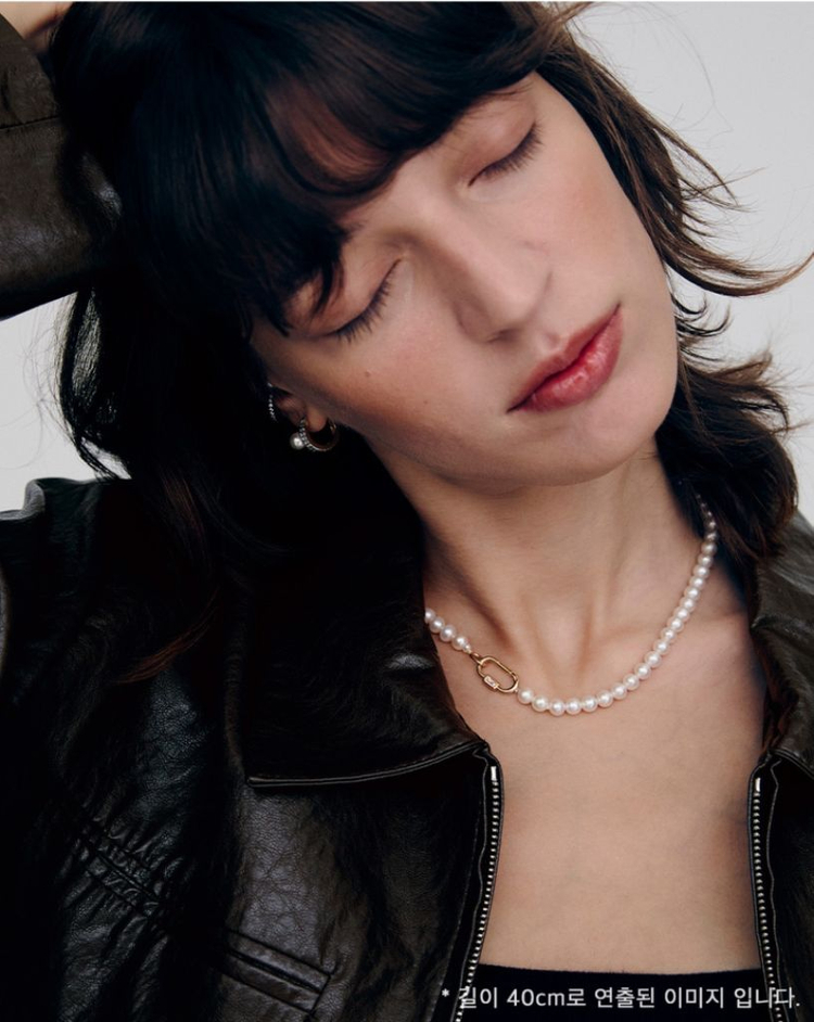 이에르로르 진주목걸이 (배사임당 추천) 이미지