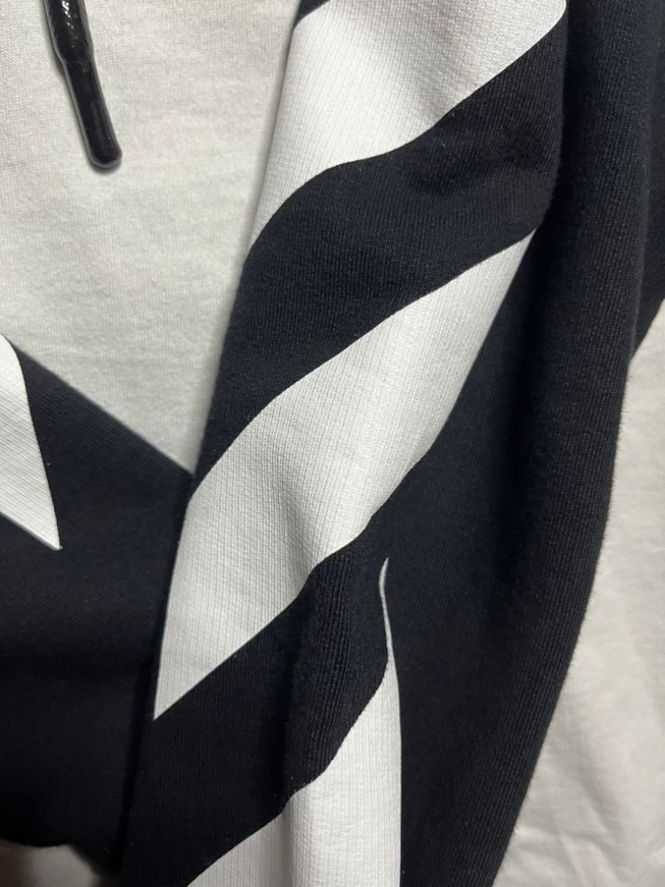 [정품 / S] 오프화이트 골든라티오 레이어드 후드티 이미지