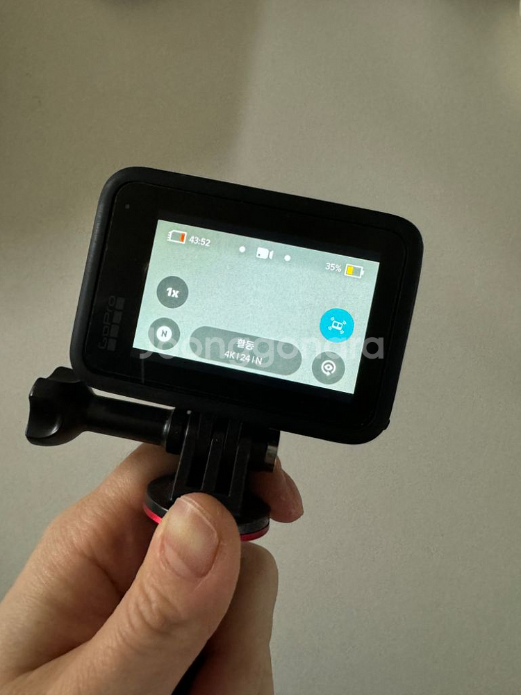 고프로10 풀셋/ 밧데리2/고속충전기/ 방수케이스--4