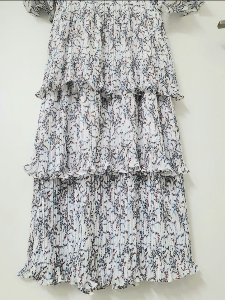 (개별55) 플리츠 롱원피스-브랜드제품 이미지