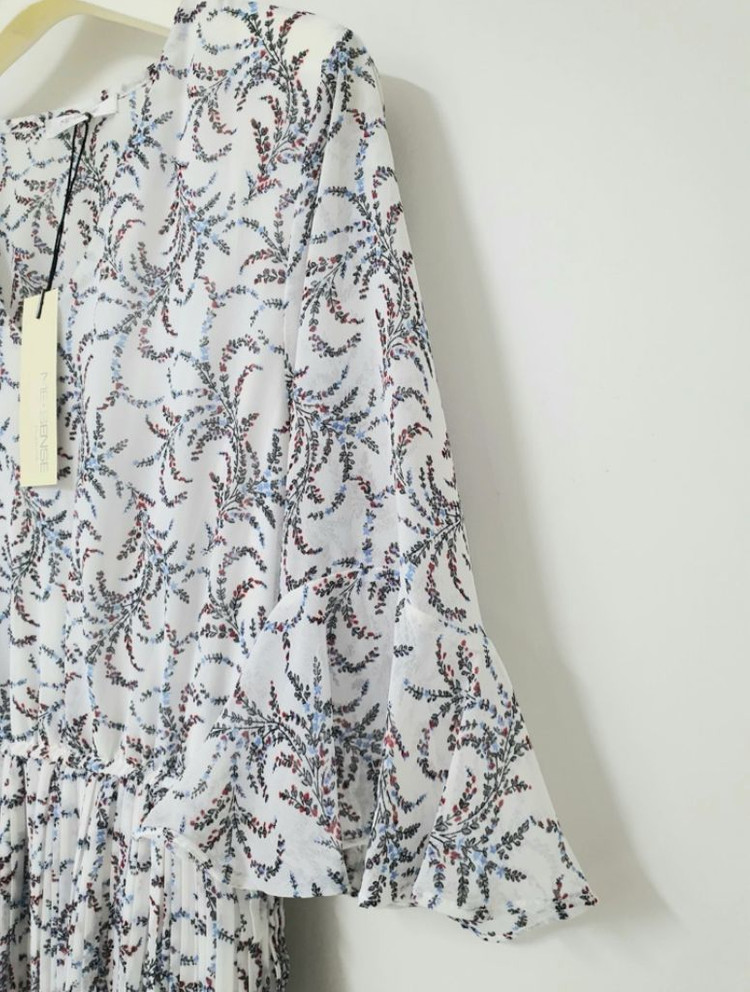 (개별55) 플리츠 롱원피스-브랜드제품 이미지