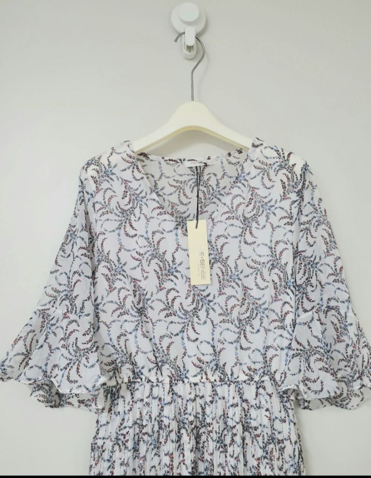 (개별55) 플리츠 롱원피스-브랜드제품 이미지