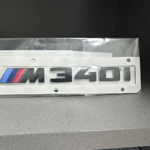 BMW M340I 레터링 엠블럼 블랙