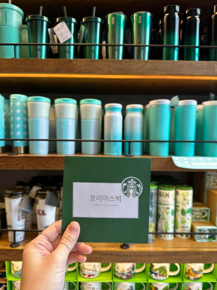 스타벅스 베트남 발렌타인 SS하트토퍼 민트 정글 콜드컵 이미지