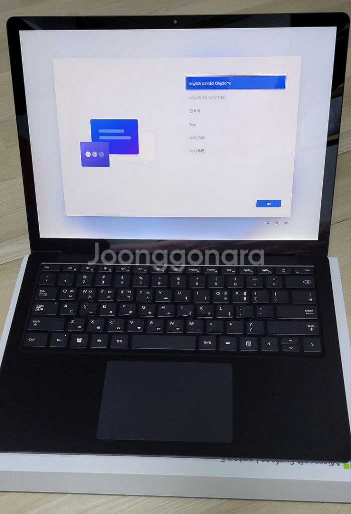 마이크로소프트 서피스 랩탑5 13.5 블랙 팝니다--2