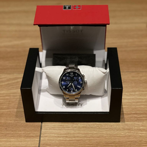 티쏘 TISSOT 크로노 XL 남자 메탈 손목시계