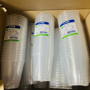 플라스틱 컵(새상품 다회용 300개)