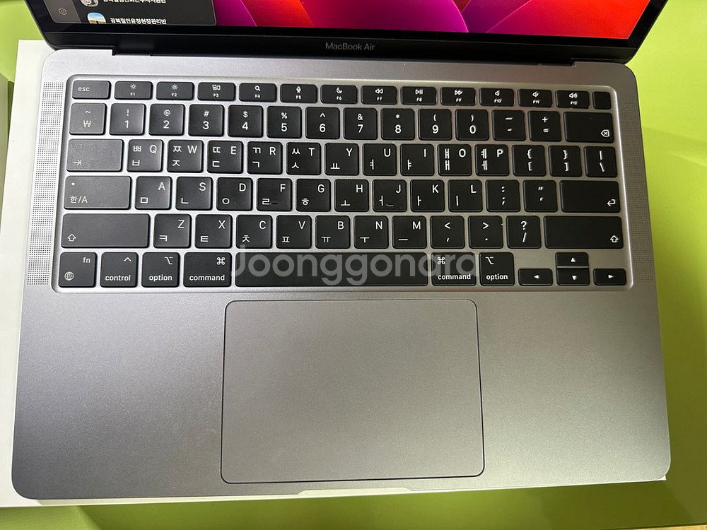 m1 맥북에어 8gb/256gb 팔아요--3