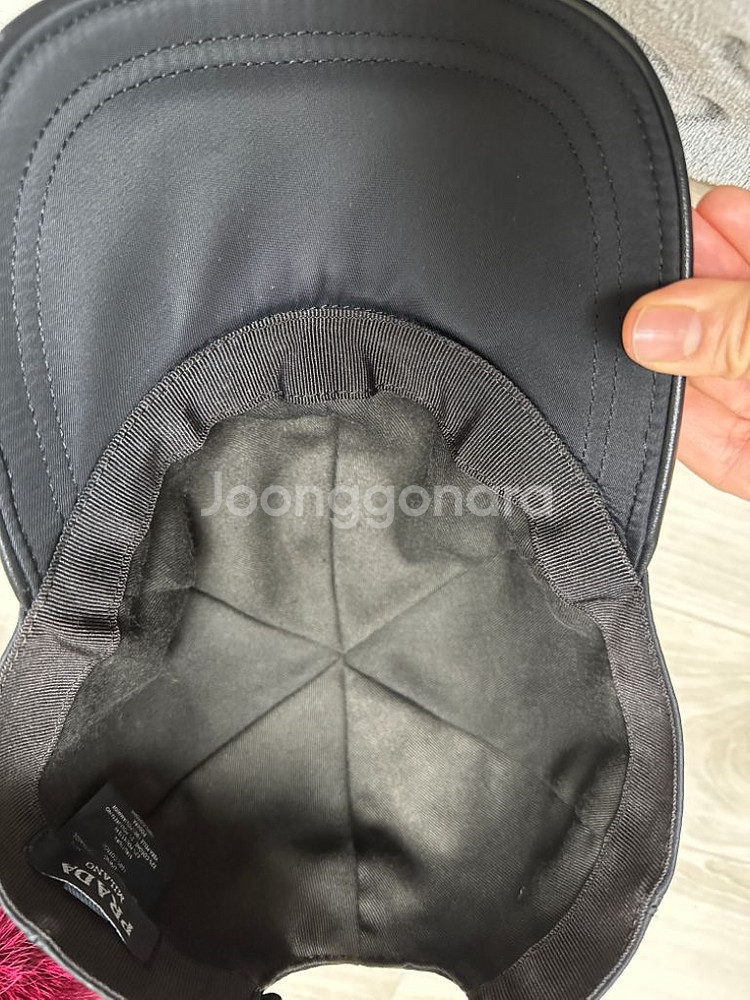 프라다 리나일론캡--2