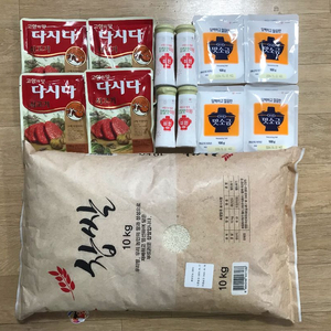 (쇠고기)다시다,미원,맛소금,(햅)찹쌀 팝니다.