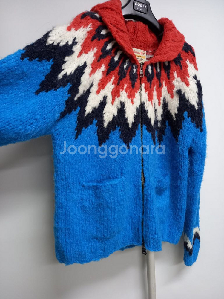 앤더슨벨 포맨 노르딕 니트 가디건 100.103--3