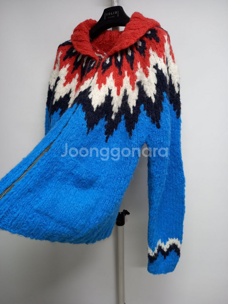 앤더슨벨 포맨 노르딕 니트 가디건 100.103--4