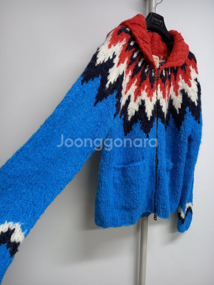 앤더슨벨 포맨 노르딕 니트 가디건 100.103--2