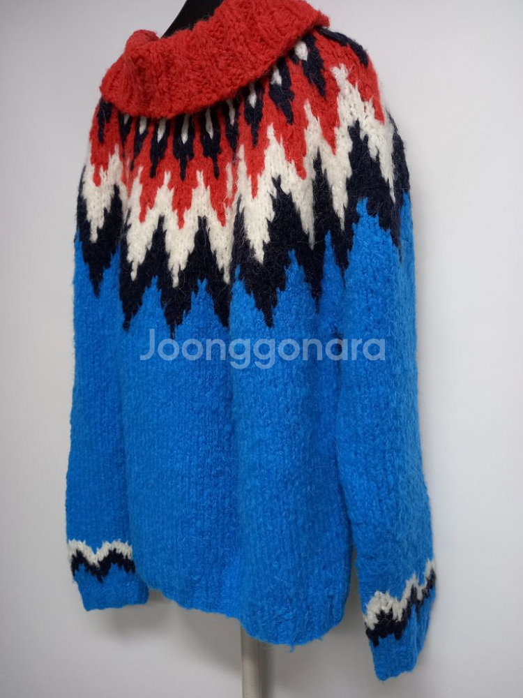 앤더슨벨 포맨 노르딕 니트 가디건 100.103--5