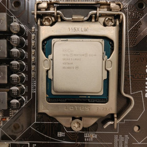 G3240 + H81A + DDR3 4기가 램 + 쿨러