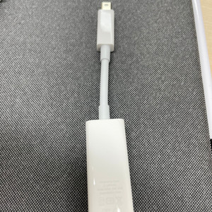 애플 A1433 썬더볼트 to 기가비트 이더넷 어댑터
