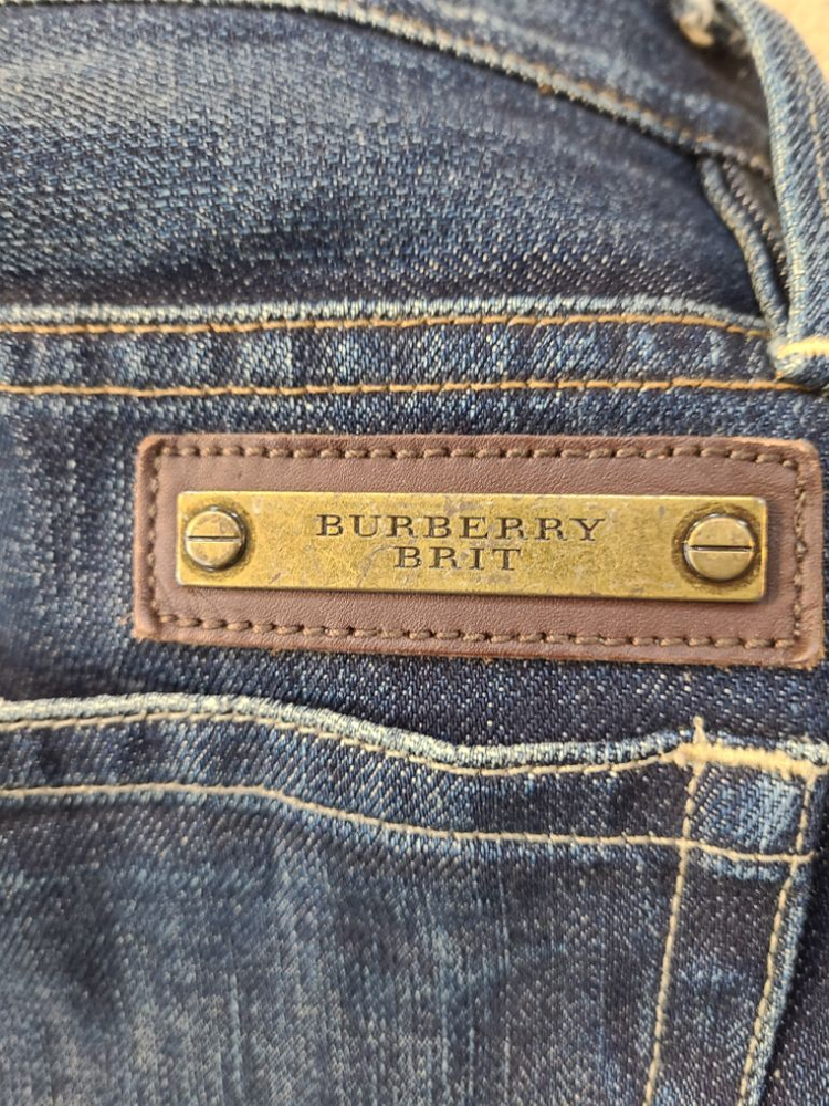 버버리 (정품) 청바지--1