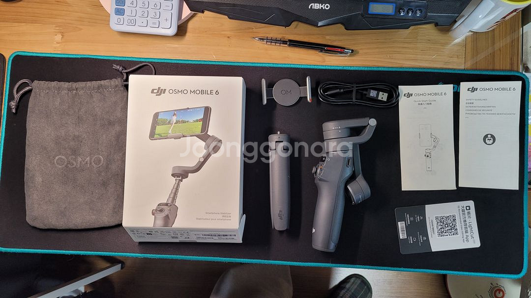 DJI 오스모모바일6 포장만 뜯은 신동품 저렴하게--0