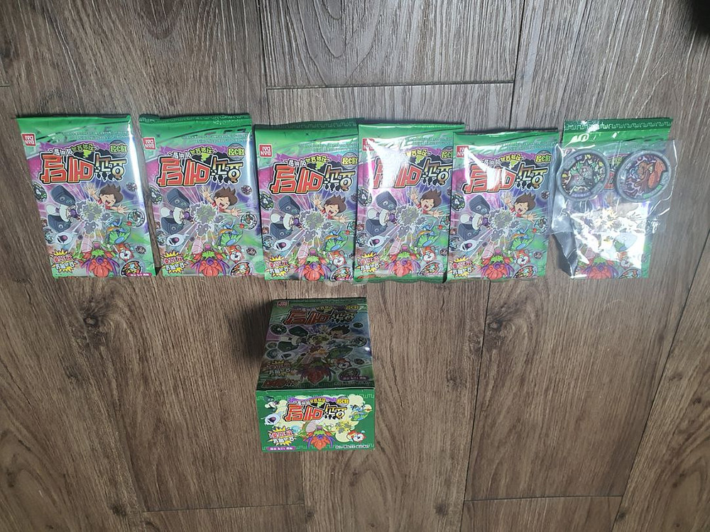 요괴메달 제3장 *진화요괴의 비밀* 144개 일괄판매--0