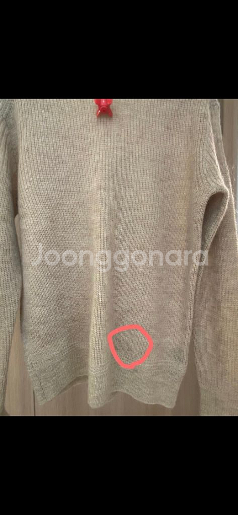 올세인츠 오스콜크류 모헤어니트, 사이즈 M--3