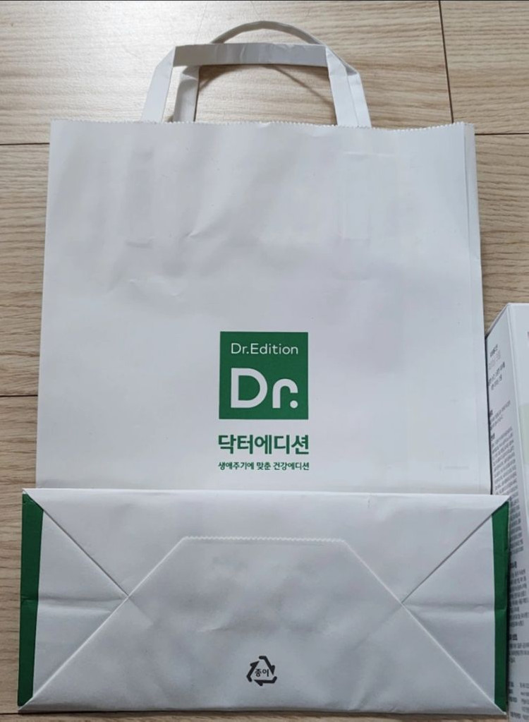 새제품 종이가방+임산부 닥터에디션 리터닝크림 튼살크림--8