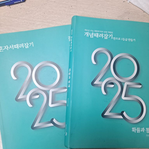 정승제 2025 개념때려잡기 확률과 통계