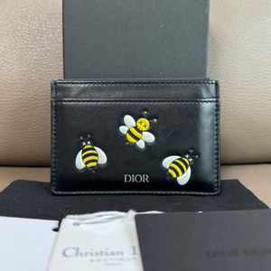 디올 카우스 꿀벌 카드지갑